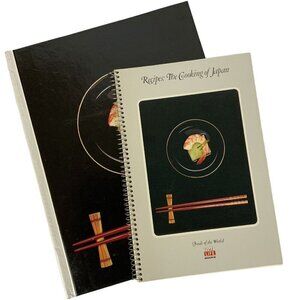 Time Life Foods of the World The Cooking of Japan Box Set of 2 Books Vtg 1969